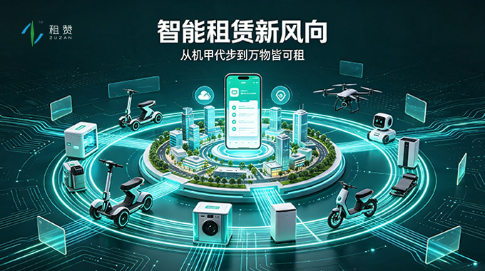智能租赁新风向：从机甲代步到万物皆可租